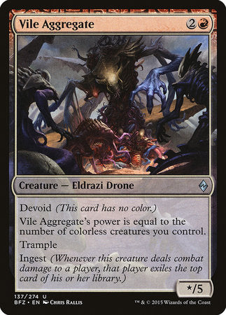 Vile Aggregate [Battle for Zendikar] | Lots Moore NSW