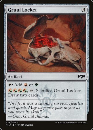 Gruul Locket [Ravnica Allegiance] | Lots Moore NSW