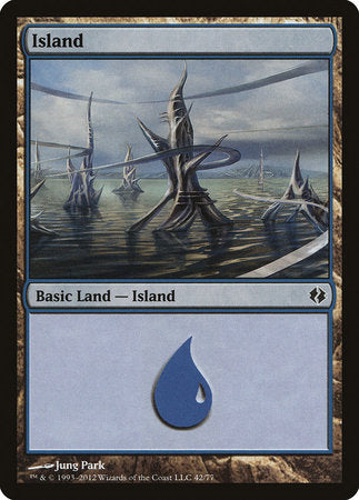 Island (42) [Duel Decks: Venser vs. Koth] | Lots Moore NSW