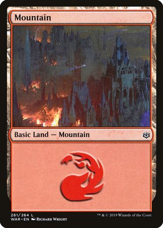 Mountain (261) [War of the Spark] | Lots Moore NSW