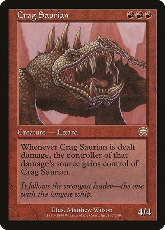 Crag Saurian [Mercadian Masques] | Lots Moore NSW