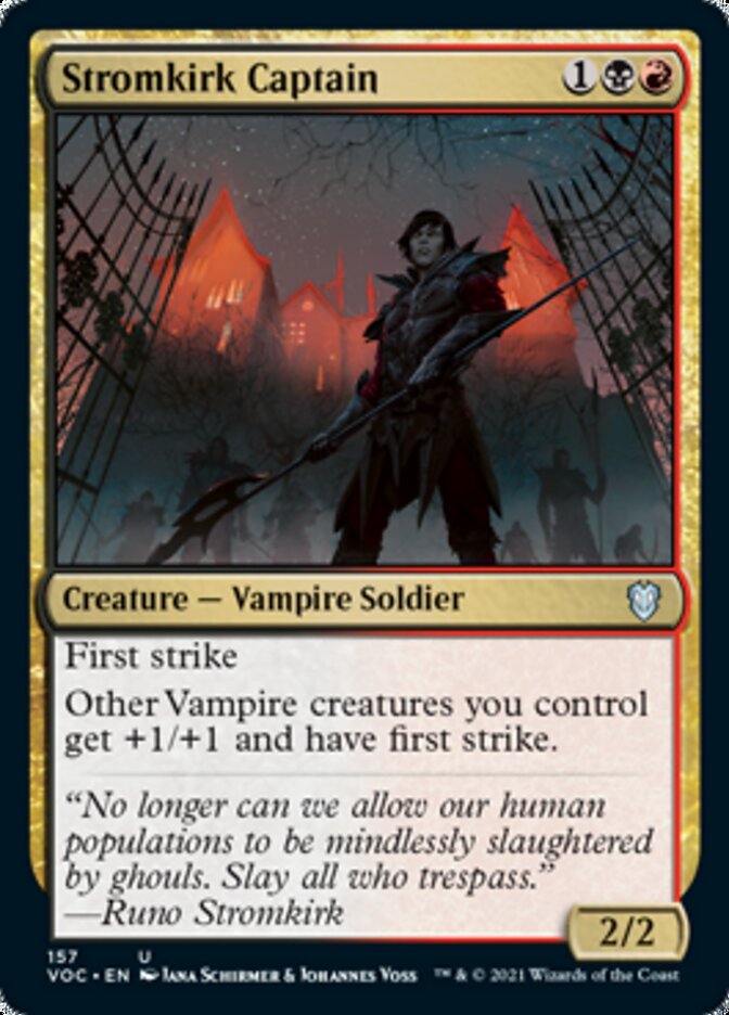 Stromkirk Captain [Innistrad: Crimson Vow Commander] | Lots Moore NSW