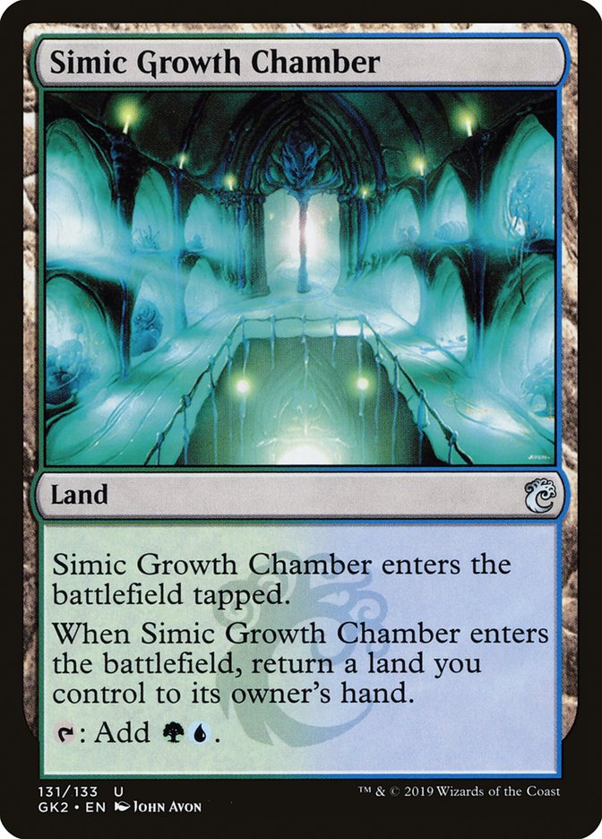 Simic Growth Chamber [Ravnica Allegiance Guild Kit] | Lots Moore NSW