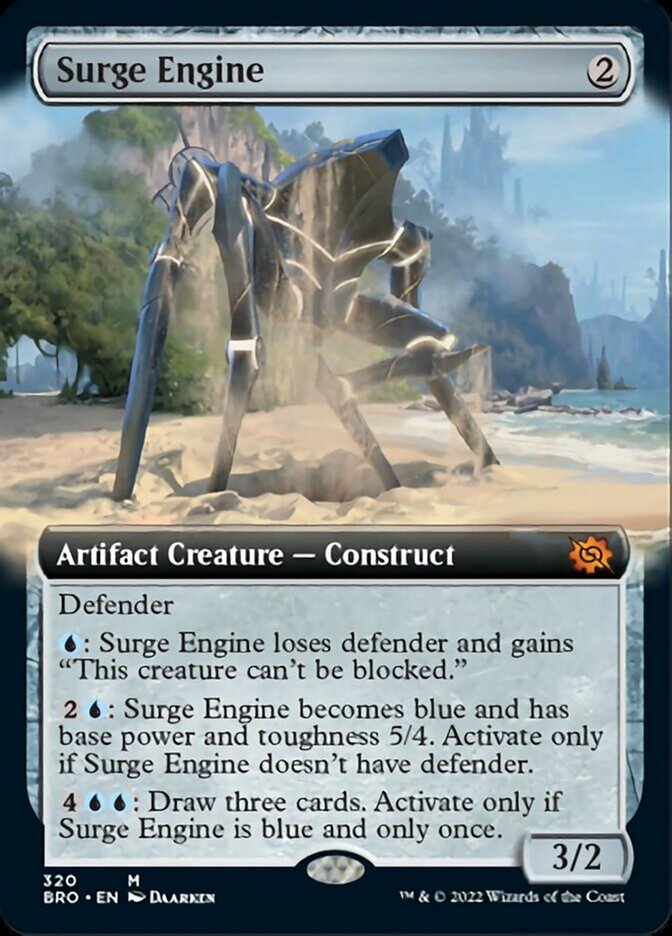 Surge Engine (Extended Art) [The Brothers' War] | Lots Moore NSW