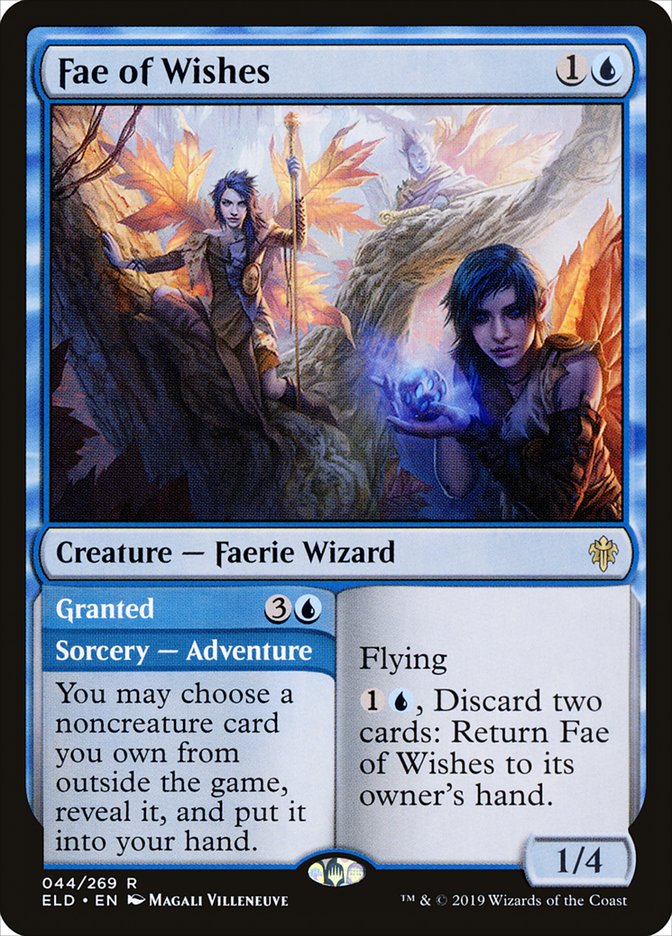 Fae of Wishes // Granted [Throne of Eldraine] | Lots Moore NSW
