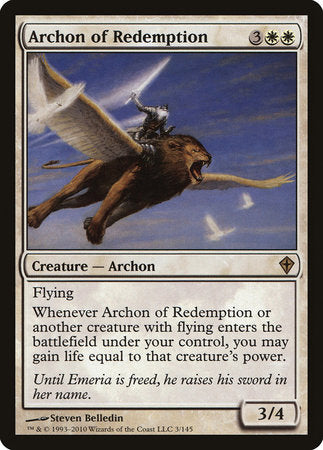 Archon of Redemption [Worldwake] | Lots Moore NSW