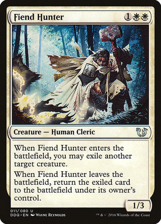 Fiend Hunter [Duel Decks: Blessed vs. Cursed] | Lots Moore NSW