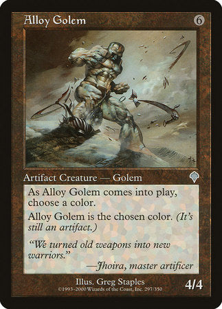 Alloy Golem [Invasion] | Lots Moore NSW