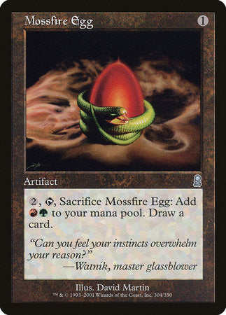 Mossfire Egg [Odyssey] | Lots Moore NSW