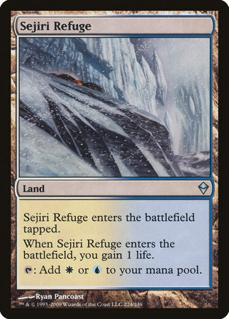 Sejiri Refuge [Zendikar] | Lots Moore NSW