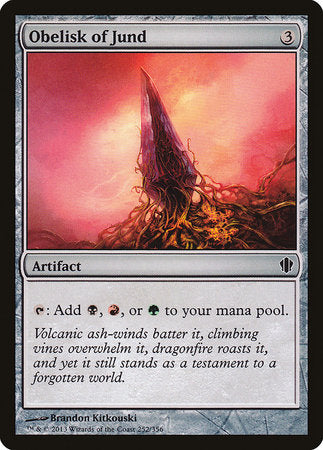 Obelisk of Jund [Commander 2013] | Lots Moore NSW