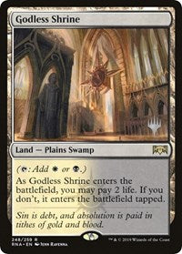 Godless Shrine [Promo Pack: Throne of Eldraine] | Lots Moore NSW