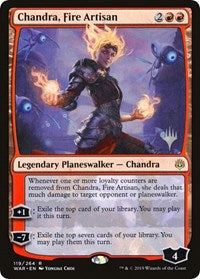 Chandra, Fire Artisan [Promo Pack: Throne of Eldraine] | Lots Moore NSW