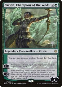 Vivien, Champion of the Wilds [Promo Pack: Throne of Eldraine] | Lots Moore NSW