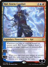 Ral, Storm Conduit [Promo Pack: Throne of Eldraine] | Lots Moore NSW