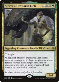 Storrev, Devkarin Lich [Promo Pack: Throne of Eldraine] | Lots Moore NSW