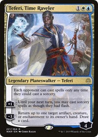 Teferi, Time Raveler [Promo Pack: Throne of Eldraine] | Lots Moore NSW