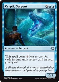 Cryptic Serpent [Magic Game Night 2019] | Lots Moore NSW