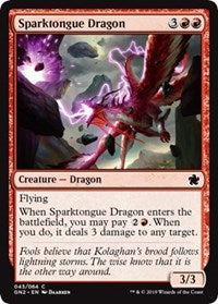 Sparktongue Dragon [Magic Game Night 2019] | Lots Moore NSW