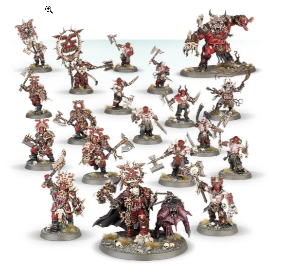 Start Collecting! Khorne Bloodbound Goreblade Warband | Lots Moore NSW