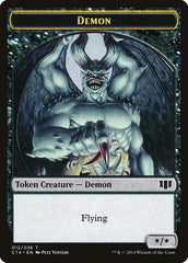 Demon (012/036) // Zombie (016/036) Double-sided Token [Commander 2014 Tokens] | Lots Moore NSW