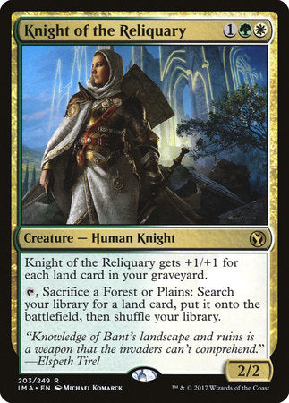Knight of the Reliquary [Iconic Masters] | Lots Moore NSW