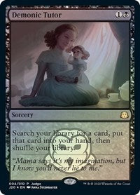 Demonic Tutor (J20) [Judge Promos] | Lots Moore NSW