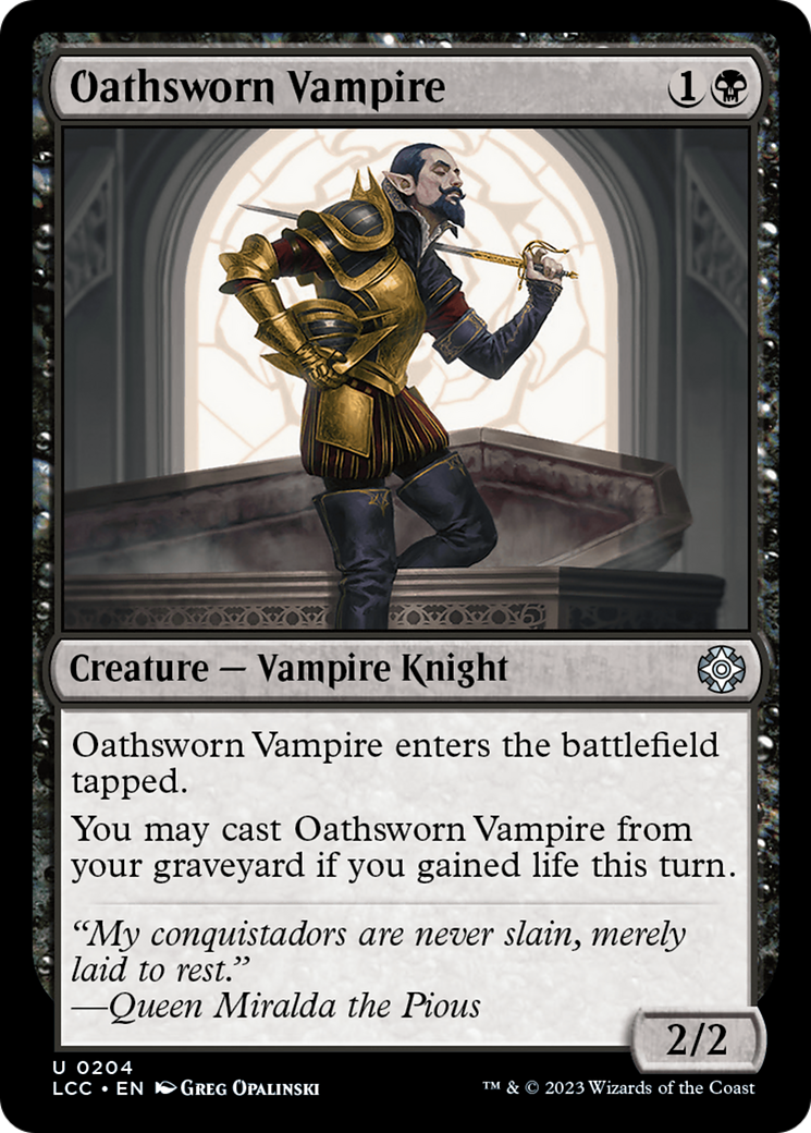 Oathsworn Vampire [The Lost Caverns of Ixalan Commander] | Lots Moore NSW