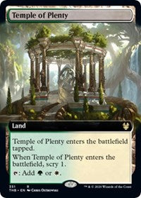 Temple of Plenty (Extended Art) [Theros Beyond Death] | Lots Moore NSW