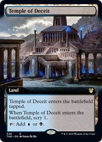 Temple of Deceit (Extended Art) [Theros Beyond Death] | Lots Moore NSW