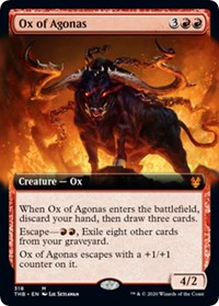Ox of Agonas (Extended Art) [Theros Beyond Death] | Lots Moore NSW