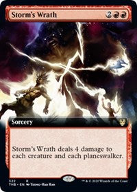 Storm's Wrath (Extended Art) [Theros Beyond Death] | Lots Moore NSW