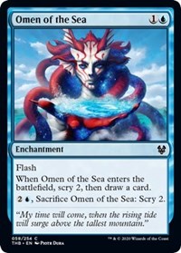 Omen of the Sea [Theros Beyond Death] | Lots Moore NSW