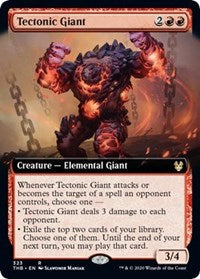 Tectonic Giant (Extended Art) [Theros Beyond Death] | Lots Moore NSW