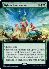 Nylea's Intervention (Extended Art) [Theros Beyond Death] | Lots Moore NSW