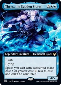 Thryx, the Sudden Storm (Extended Art) [Theros Beyond Death] | Lots Moore NSW