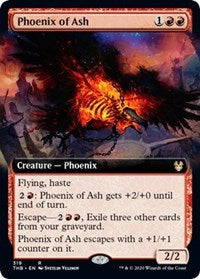 Phoenix of Ash (Extended Art) [Theros Beyond Death] | Lots Moore NSW