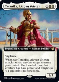 Taranika, Akroan Veteran (Extended Art) [Theros Beyond Death] | Lots Moore NSW