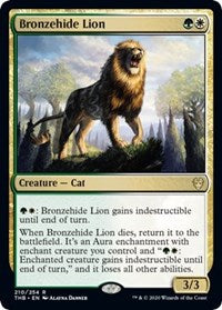 Bronzehide Lion [Theros Beyond Death] | Lots Moore NSW