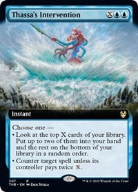 Thassa's Intervention (Extended Art) [Theros Beyond Death] | Lots Moore NSW