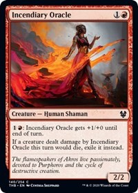 Incendiary Oracle [Theros Beyond Death] | Lots Moore NSW