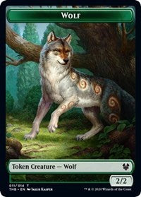 Wolf Token [Theros Beyond Death] | Lots Moore NSW