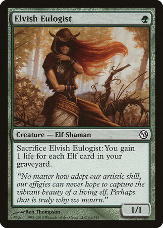 Elvish Eulogist [Duels of the Planeswalkers] | Lots Moore NSW