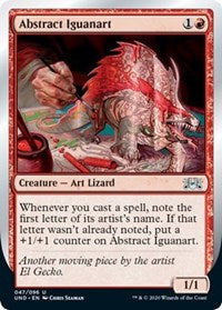 Abstract Iguanart [Unsanctioned] | Lots Moore NSW