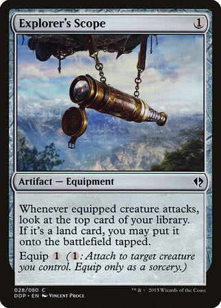 Explorer's Scope [Duel Decks: Zendikar vs. Eldrazi] | Lots Moore NSW