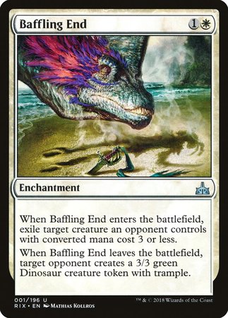 Baffling End [Rivals of Ixalan] | Lots Moore NSW