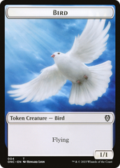 Bird // Cat Double-Sided Token [Phyrexia: All Will Be One Commander Tokens] | Lots Moore NSW