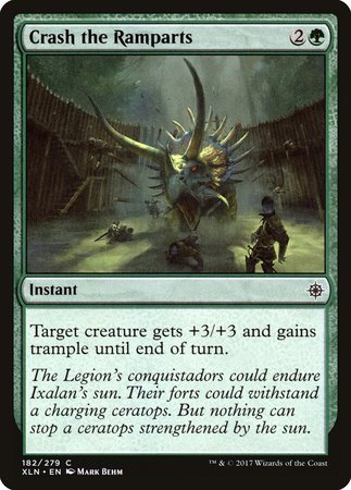 Crash the Ramparts [Ixalan] | Lots Moore NSW