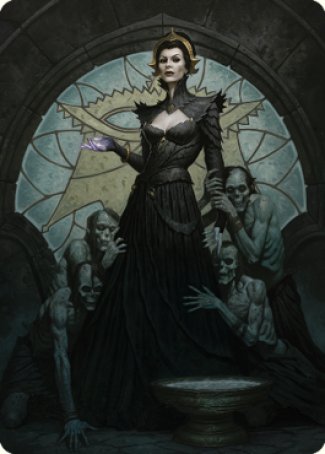 Liliana of the Veil Art Card [Dominaria United Art Series] | Lots Moore NSW