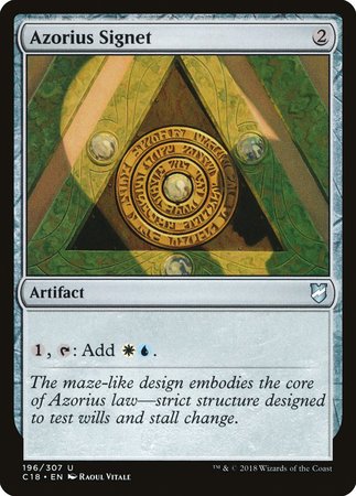 Azorius Signet [Commander 2018] | Lots Moore NSW
